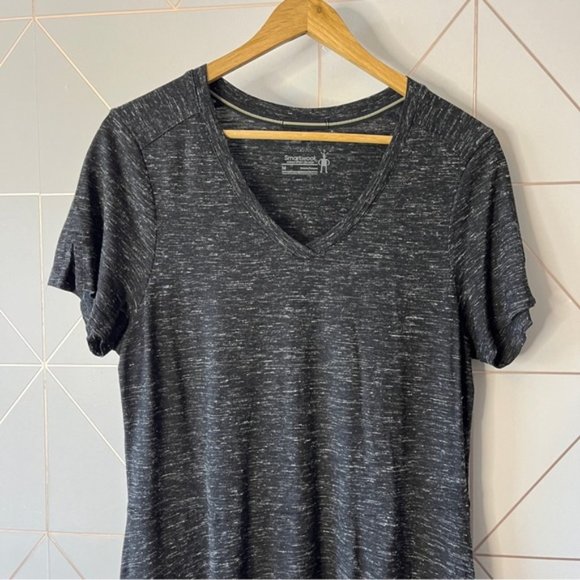 Smartwool Merino Sport 150 Hemp Blend Heathered Black Dress - Picture 4 of 7